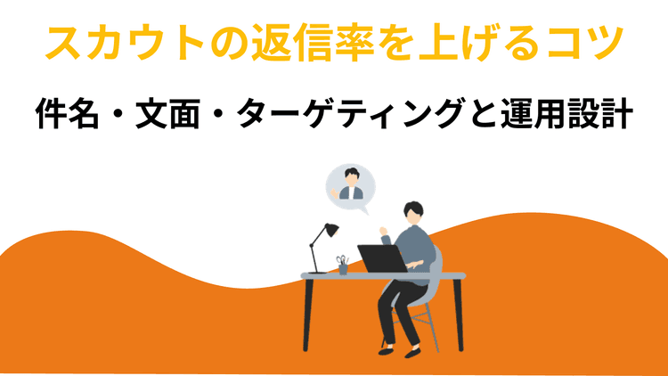 スカウトの返信率を上げるコツ|件名・文面・ターゲティングと運用設計